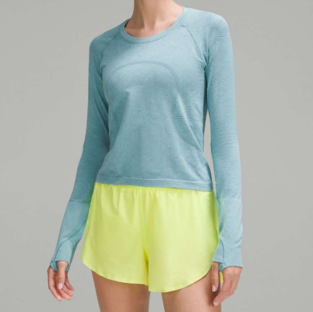Lululemon Swiftly Tech Long-Sleeve Shirt 2.0 *Race Length, Size 4